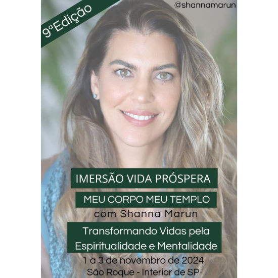 IMERSÃO VIDA PRÓSPERA - MEU CORPO MEU TEMPLO